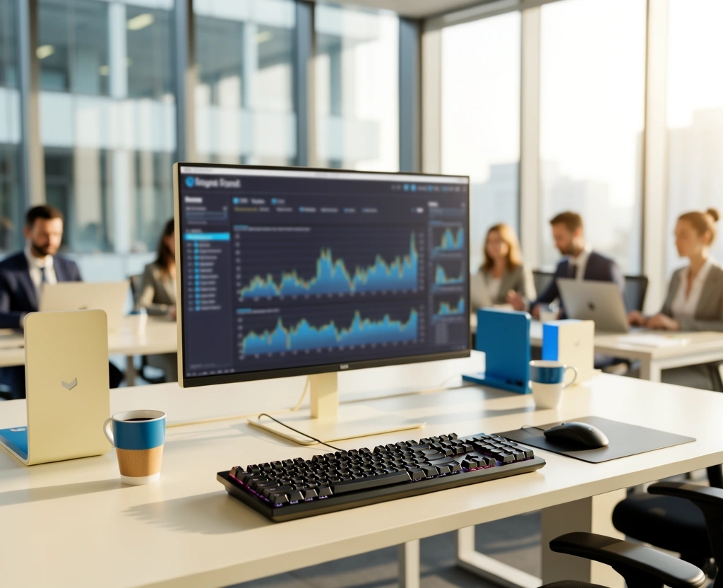 Professional Financial Workspace